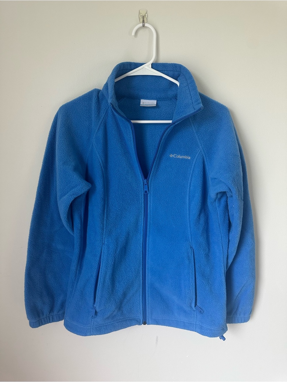 Columbia Light Blue Fleece Jacket